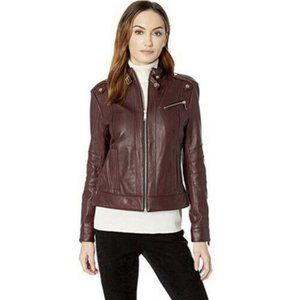 Marc New York Rego Racer Glove Lamb Leather Jacket